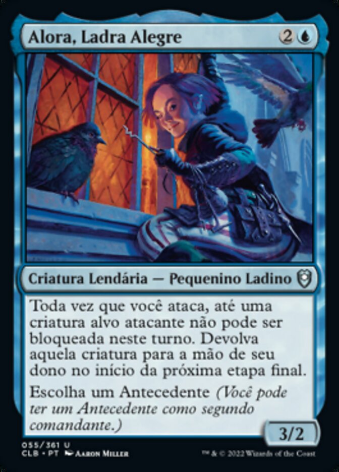 Alora, Ladra Alegre / Alora, Merry Thief - Magic: The Gathering - MoxLand