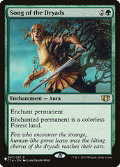 Song of the Dryads / Song of the Dryads - Magic: The Gathering - MoxLand