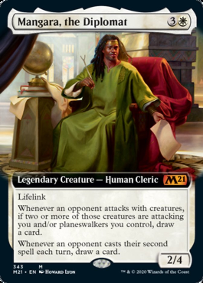 Mangara, o Diplomata / Mangara, the Diplomat - Magic: The Gathering - MoxLand
