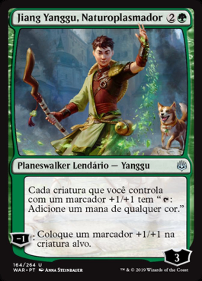 Jiang Yanggu, Naturoplasmador / Jiang Yanggu, Wildcrafter - Magic: The Gathering - MoxLand