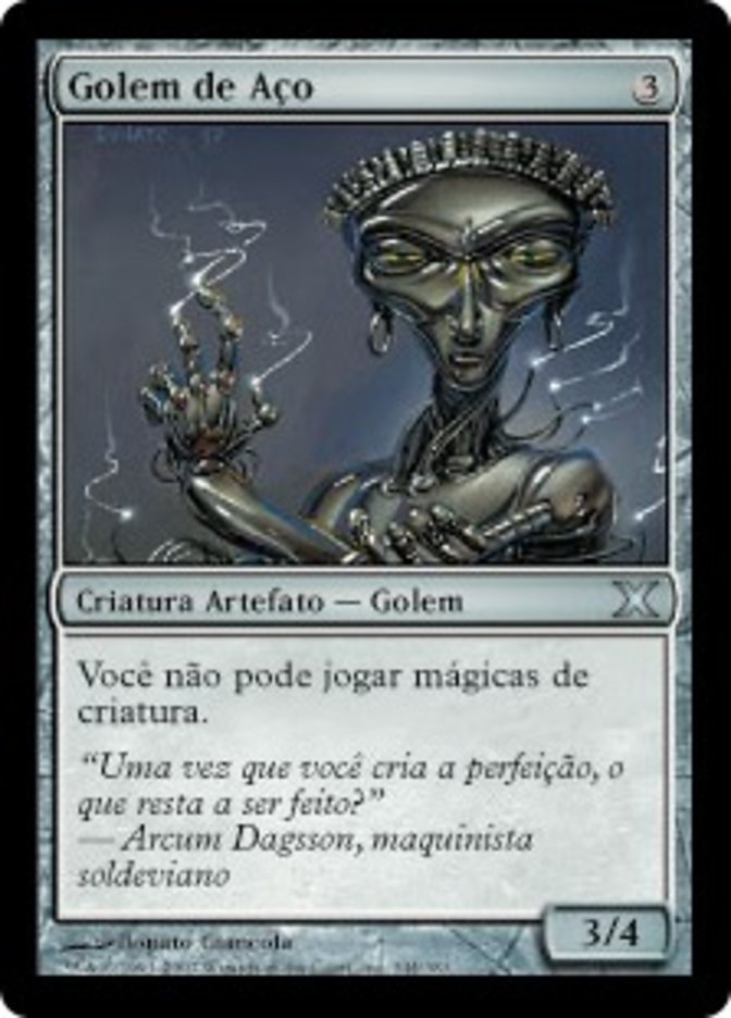 Golem de Aço / Steel Golem - Magic: The Gathering - MoxLand