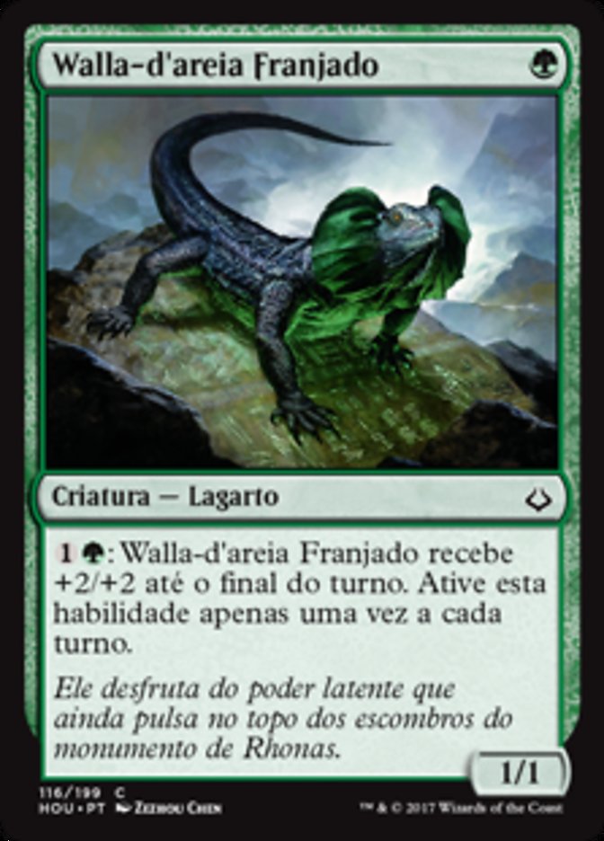 Walla-d'areia Franjado / Frilled Sandwalla - Magic: The Gathering - MoxLand