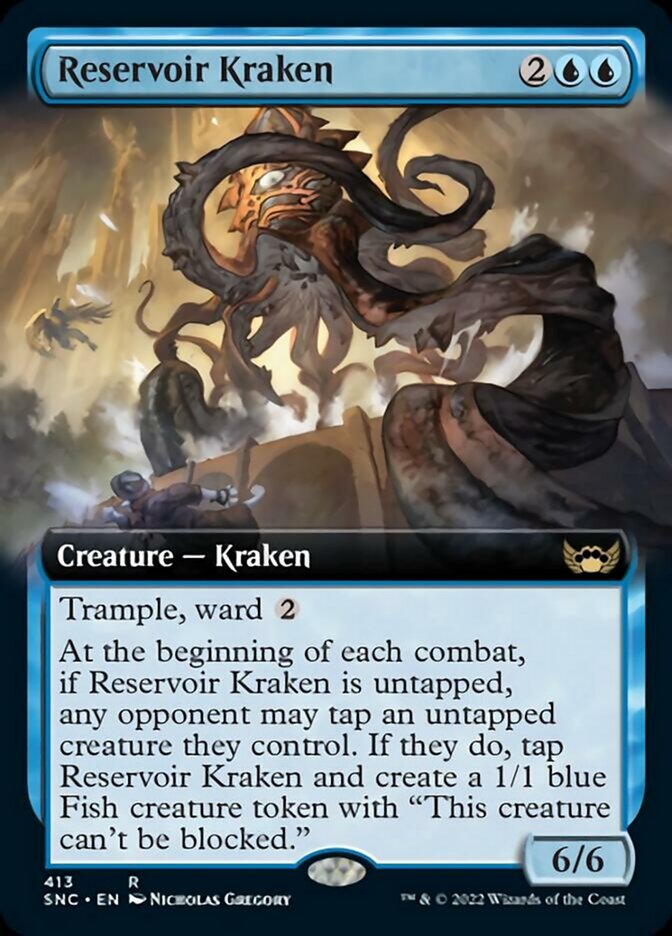 Kraken do Reservatório / Reservoir Kraken - Magic: The Gathering - MoxLand