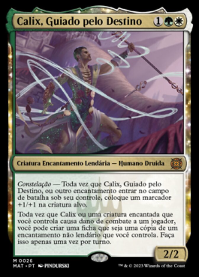 Calix, Guiado pelo Destino / Calix, Guided by Fate - Magic: The Gathering - MoxLand