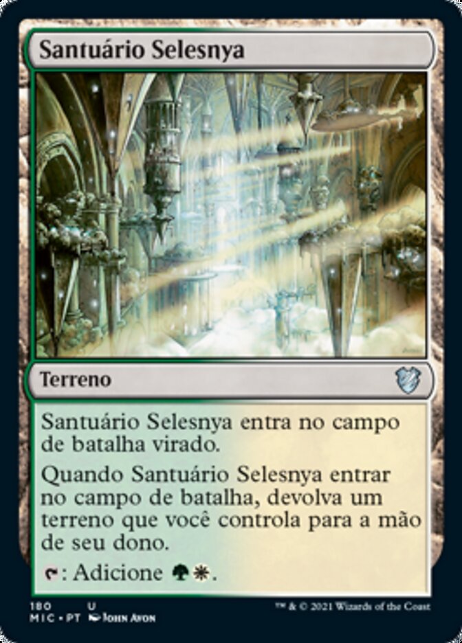 Santuário Selesnya / Selesnya Sanctuary - Magic: The Gathering - MoxLand