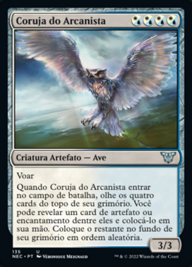 Coruja do Arcanista / Arcanist's Owl - Magic: The Gathering - MoxLand