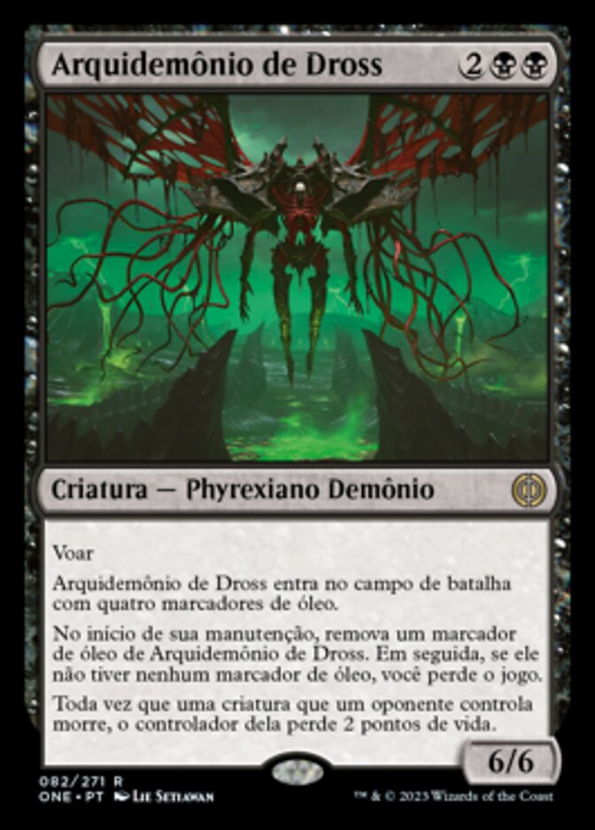 Arquidemônio de Dross / Archfiend of the Dross - Magic: The Gathering - MoxLand