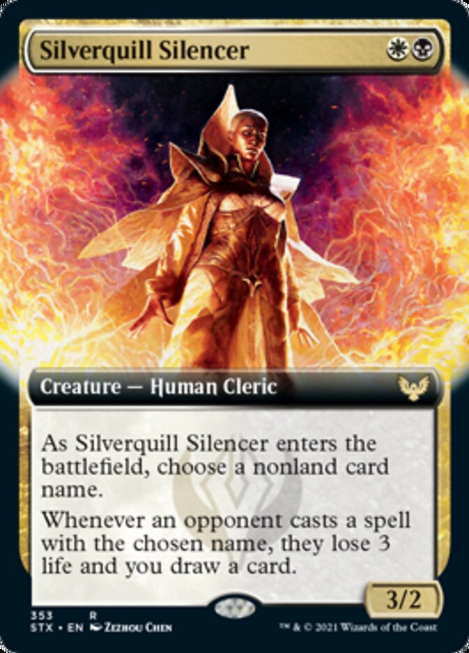 Silenciadora de Platinopena / Silverquill Silencer - Magic: The Gathering - MoxLand