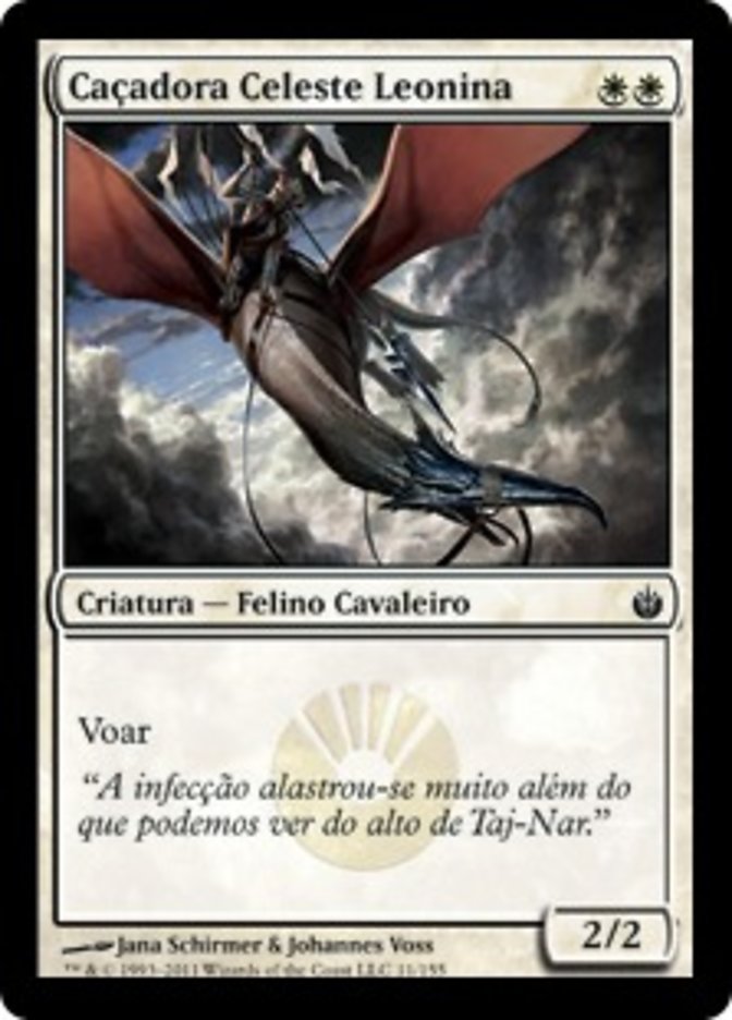 Caçadora Celeste Leonina / Leonin Skyhunter - Magic: The Gathering - MoxLand