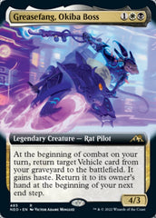 Presa-de-graxa, Chefe Okiba / Greasefang, Okiba Boss - Magic: The Gathering - MoxLand