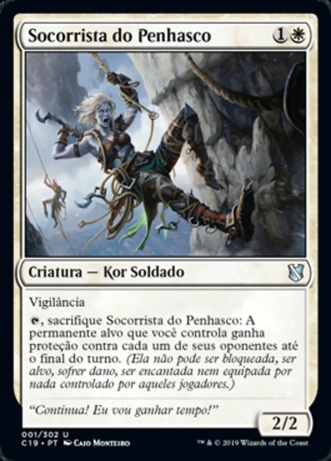 Socorrista do Penhasco / Cliffside Rescuer - Magic: The Gathering - MoxLand
