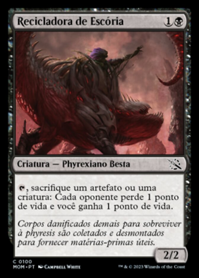 Recicladora de Escória / Dreg Recycler - Magic: The Gathering - MoxLand