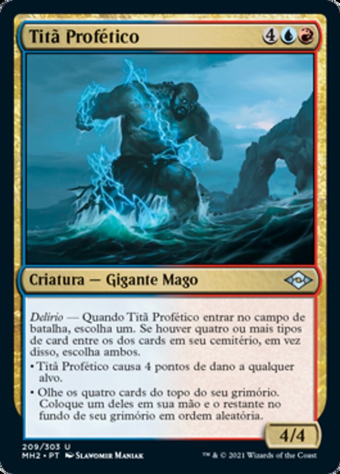 Titã Profético / Prophetic Titan - Magic: The Gathering - MoxLand