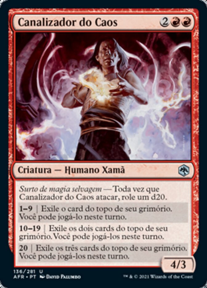 Canalizador do Caos / Chaos Channeler - Magic: The Gathering - MoxLand