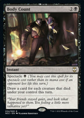Contagem de Corpos / Body Count - Magic: The Gathering - MoxLand