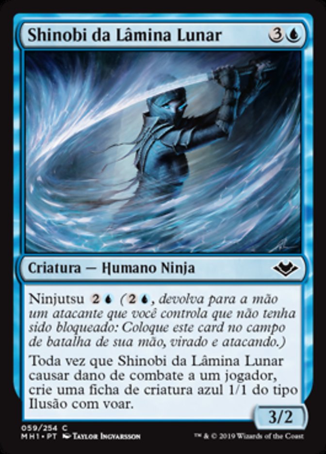 Shinobi da Lâmina Lunar / Moonblade Shinobi - Magic: The Gathering - MoxLand