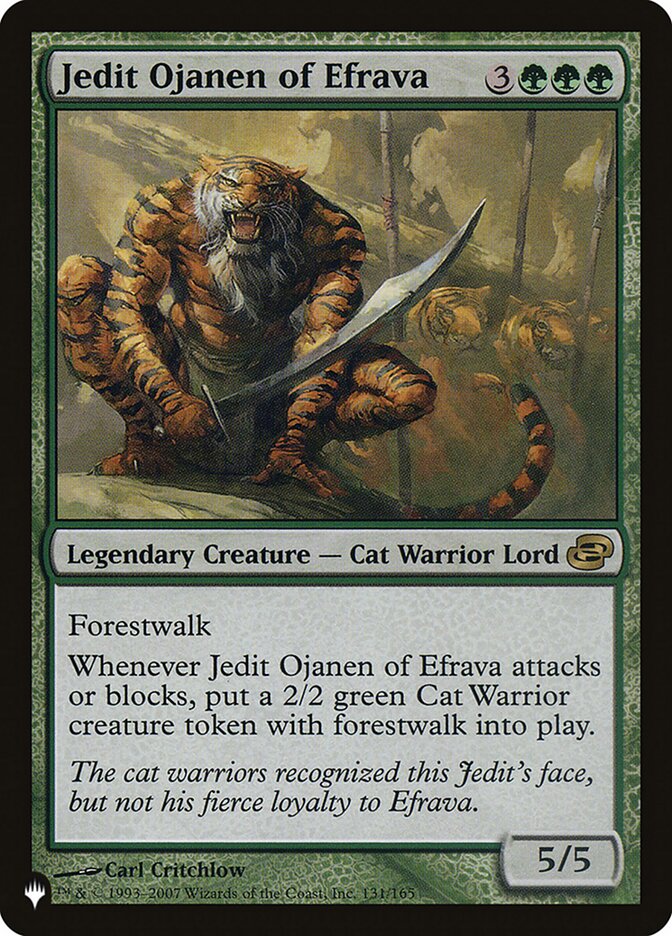 Jedit Ojanen de Efrava / Jedit Ojanen of Efrava - Magic: The Gathering - MoxLand