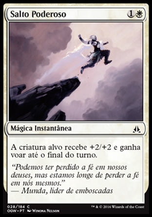 Salto Poderoso / Mighty Leap - Magic: The Gathering - MoxLand