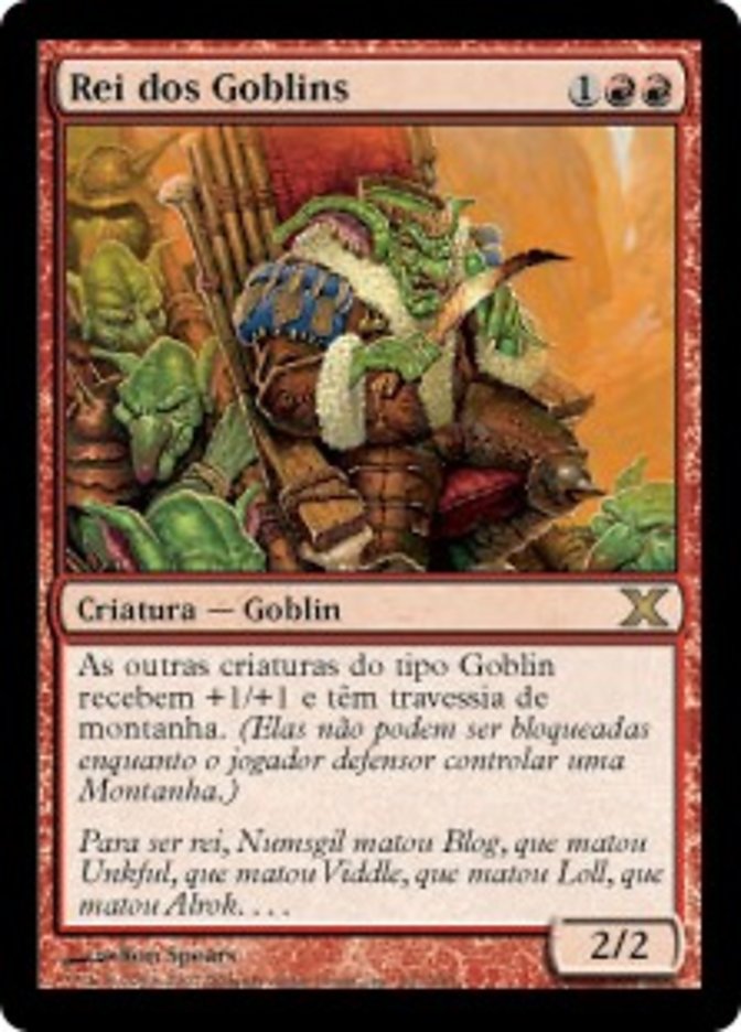 Rei dos Goblins / Goblin King - Magic: The Gathering - MoxLand