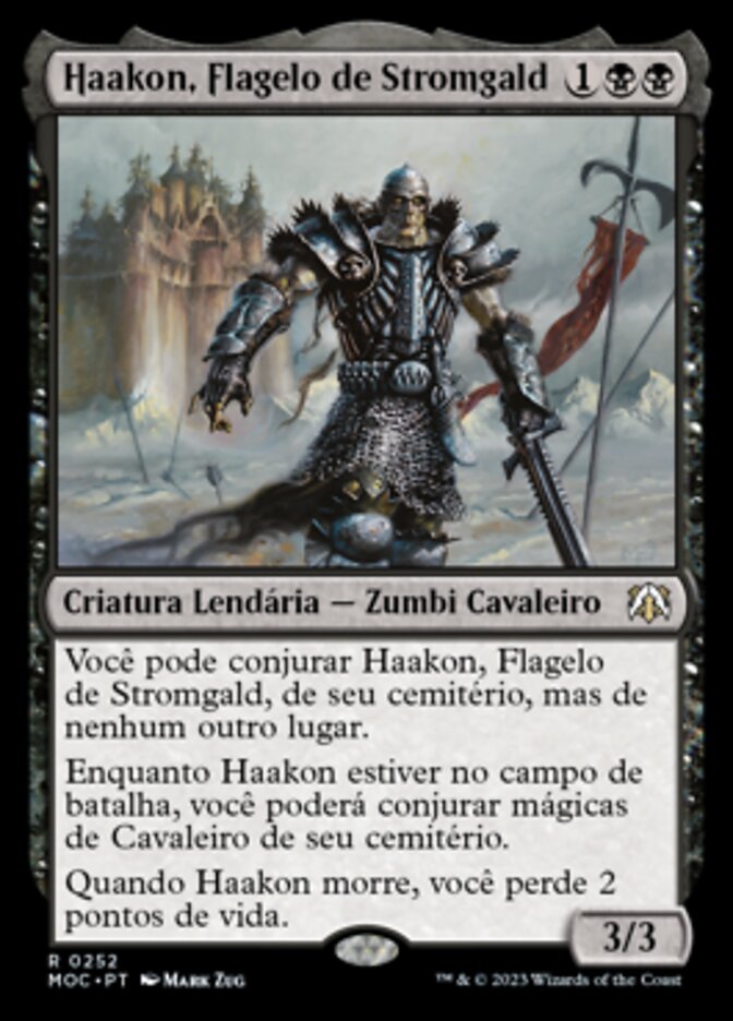 Haakon, Flagelo de Stromgald / Haakon, Stromgald Scourge - Magic: The Gathering - MoxLand