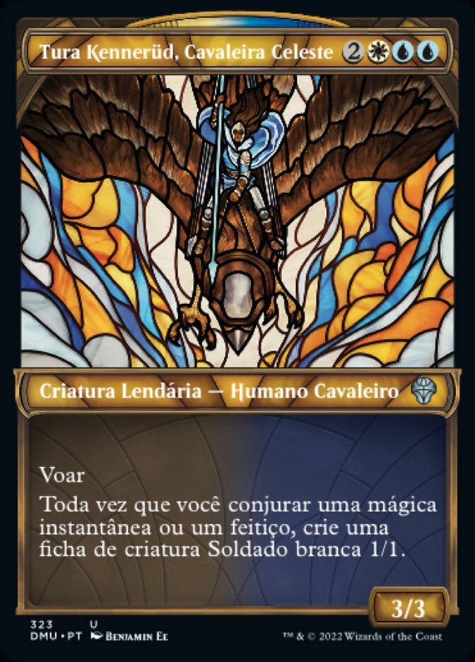 Tura Kennerüd, Cavaleira Celeste / Tura Kennerüd, Skyknight - Magic: The Gathering - MoxLand