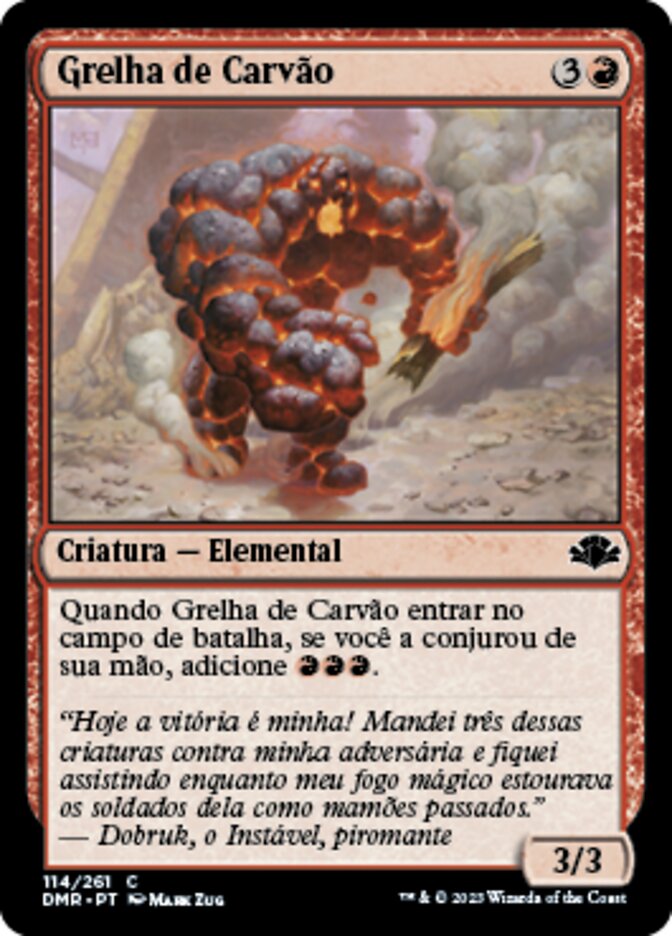 Grelha de Carvão / Coal Stoker - Magic: The Gathering - MoxLand