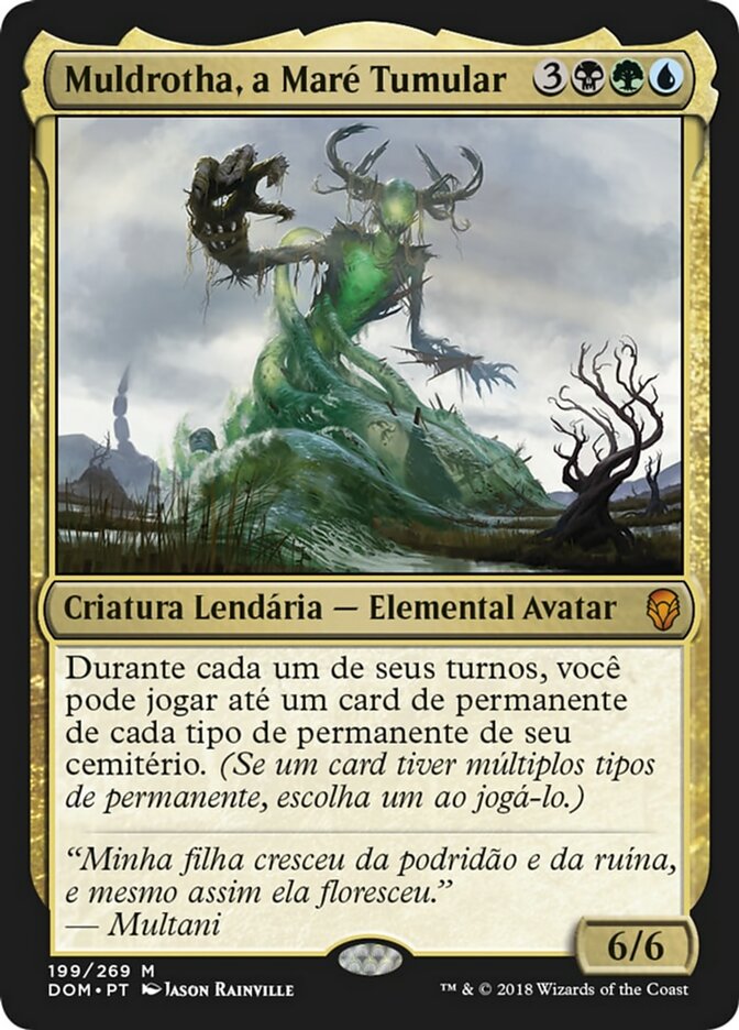 Muldrotha, a Maré Tumular / Muldrotha, the Gravetide - Magic: The Gathering - MoxLand