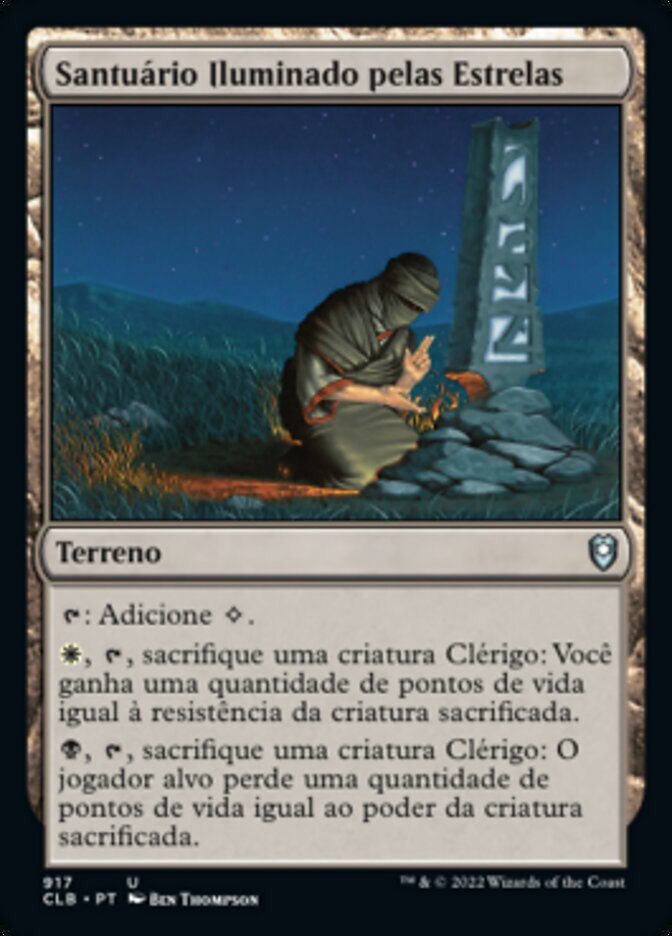 Santuário Iluminado pelas Estrelas / Starlit Sanctum - Magic: The Gathering - MoxLand