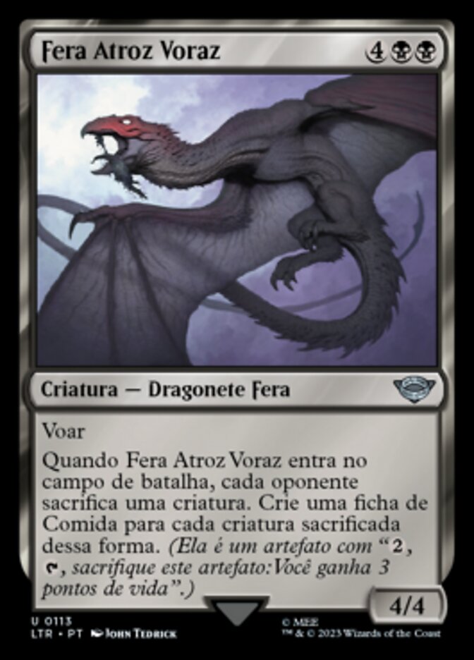 Fera Atroz Voraz / Voracious Fell Beast - Magic: The Gathering - MoxLand