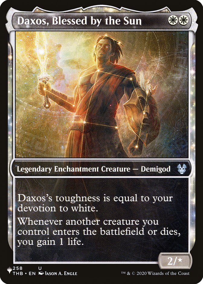 Daxos, Abençoado pelo Sol / Daxos, Blessed by the Sun - Magic: The Gathering - MoxLand