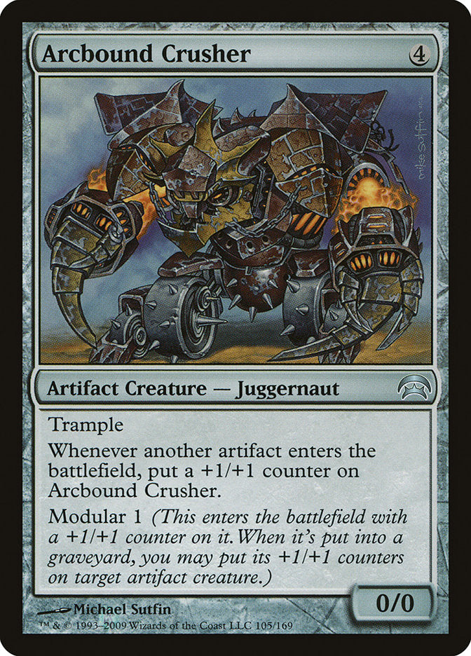 Esmagador Arconexo / Arcbound Crusher - Magic: The Gathering - MoxLand