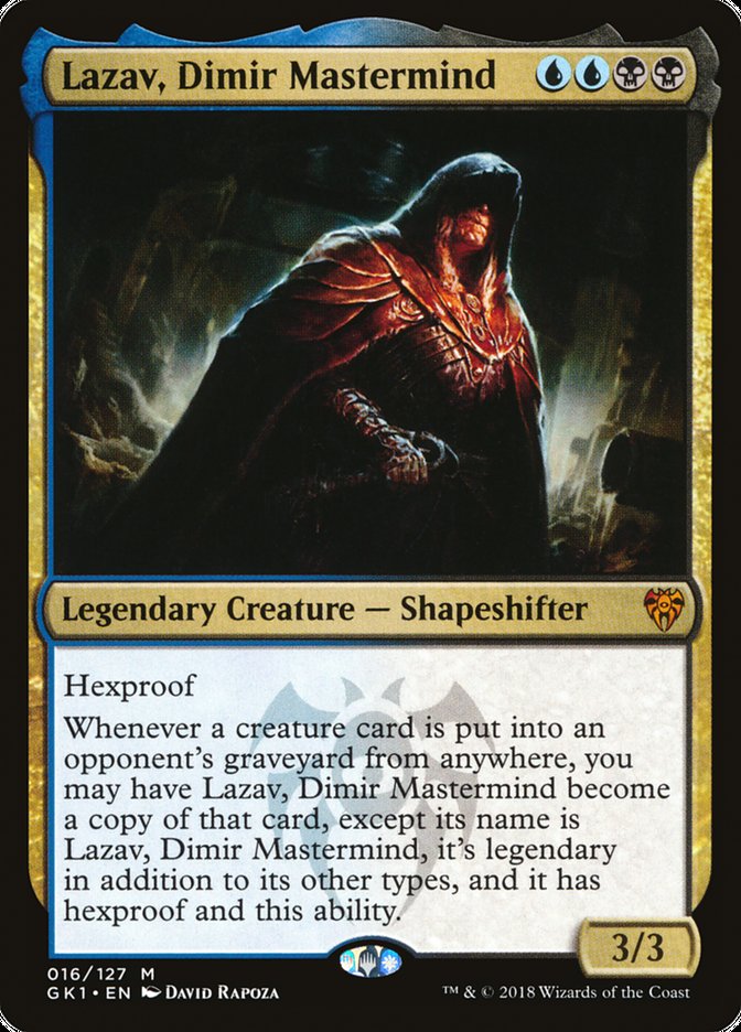 Lazav, Mentor dos Dimir / Lazav, Dimir Mastermind - Magic: The Gathering - MoxLand