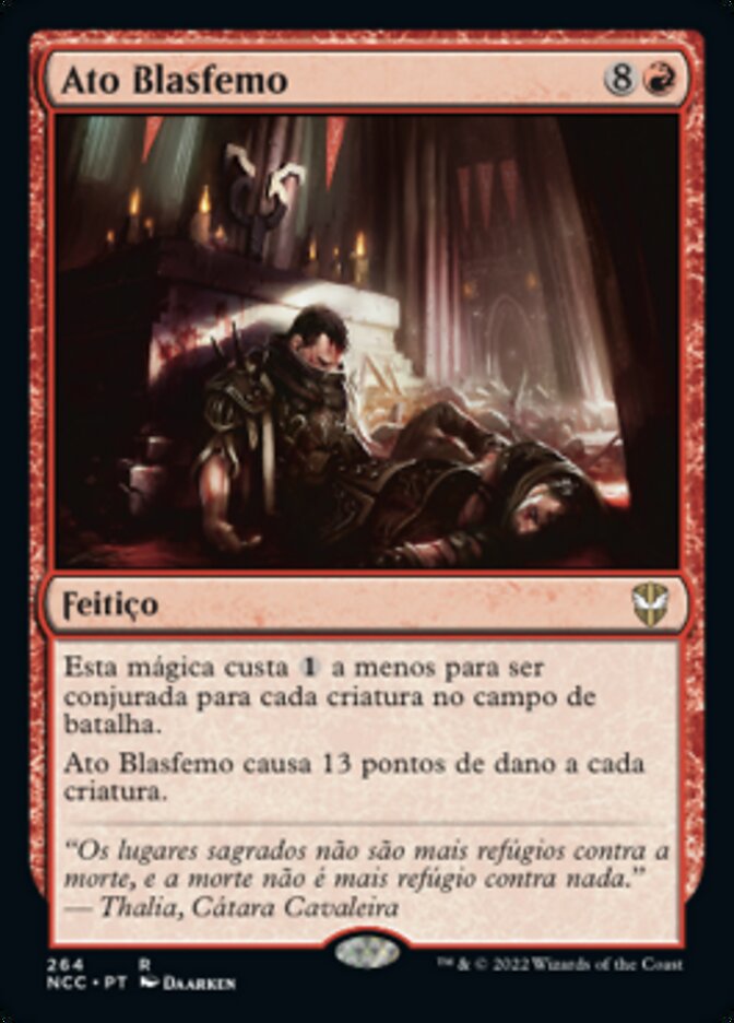 Ato Blasfemo / Blasphemous Act - Magic: The Gathering - MoxLand