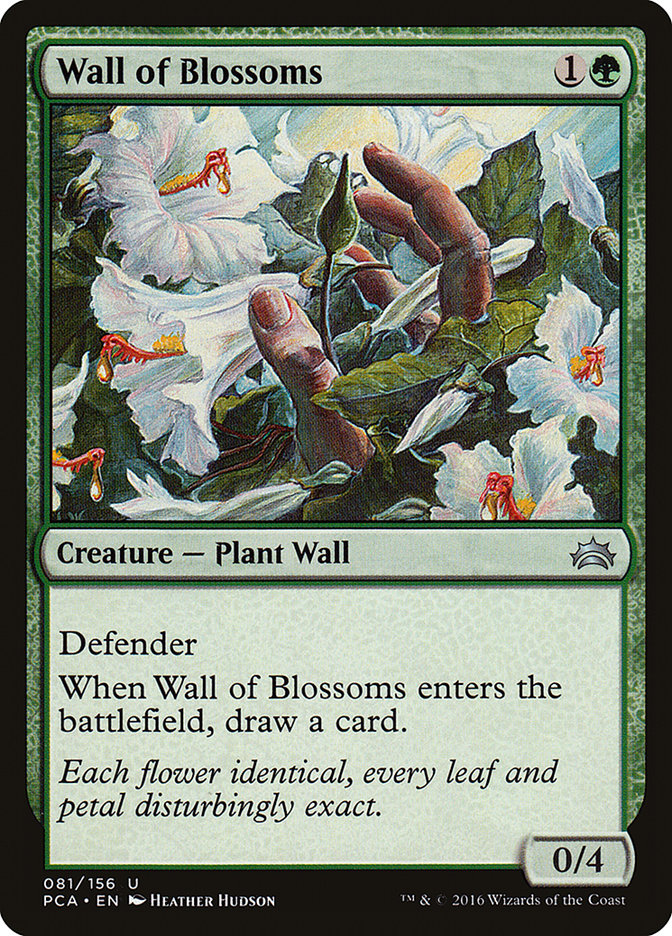 Barreira de Flores / Wall of Blossoms - Magic: The Gathering - MoxLand