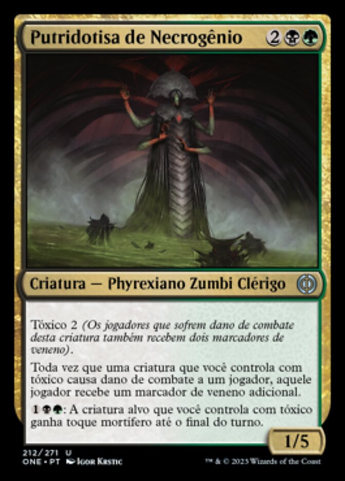 Putridotisa de Necrogênio / Necrogen Rotpriest - Magic: The Gathering - MoxLand