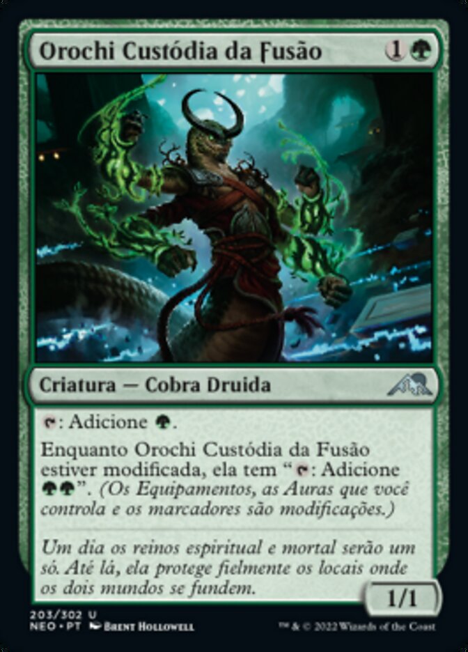 Orochi Custódia da Fusão / Orochi Merge-Keeper - Magic: The Gathering - MoxLand
