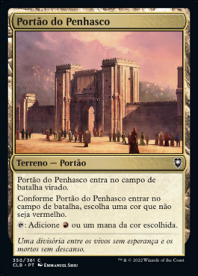 Portão do Penhasco / Cliffgate - Magic: The Gathering - MoxLand