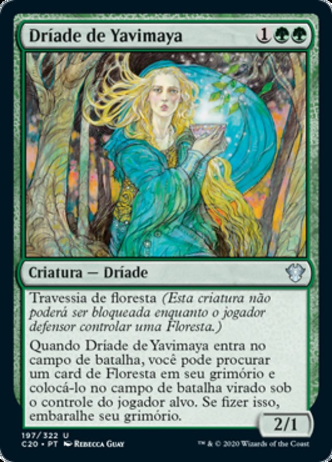 Dríade de Yavimaya / Yavimaya Dryad - Magic: The Gathering - MoxLand