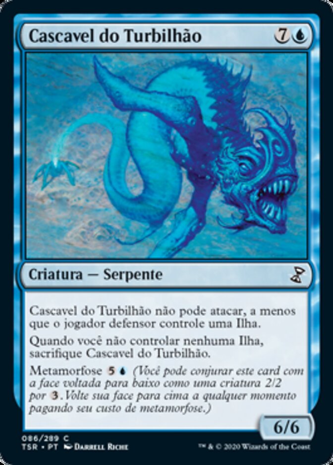 Cascavel do Turbilhão / Slipstream Serpent - Magic: The Gathering - MoxLand