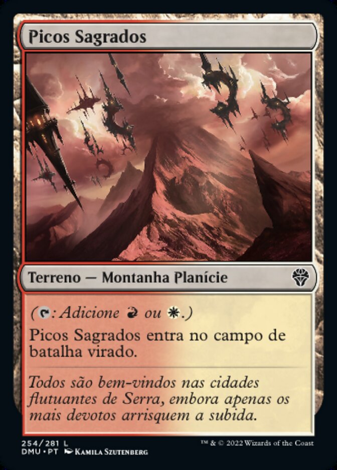 Picos Sagrados / Sacred Peaks - Magic: The Gathering - MoxLand