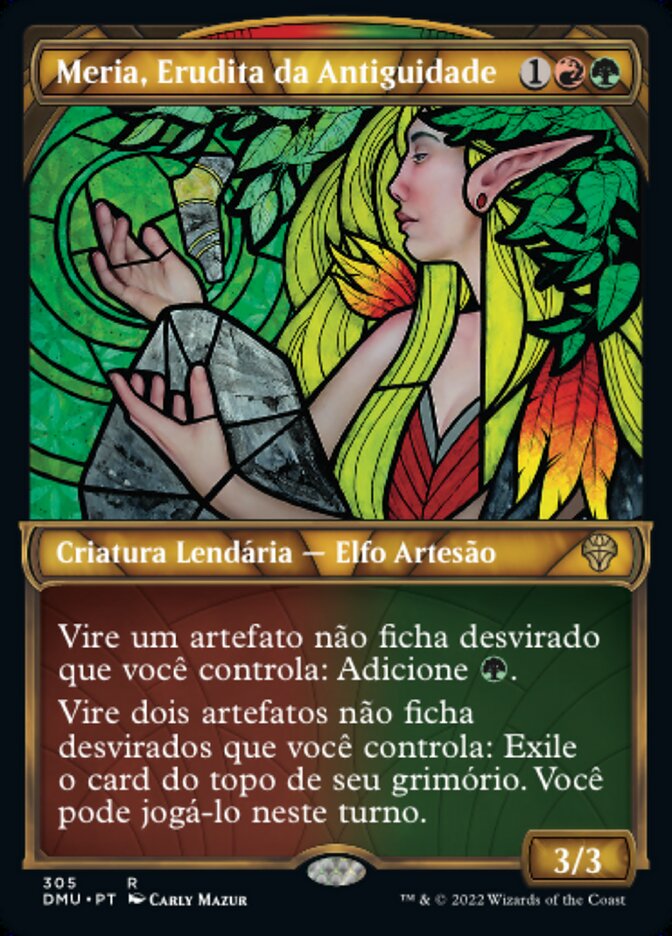 Meria, Erudita da Antiguidade / Meria, Scholar of Antiquity - Magic: The Gathering - MoxLand