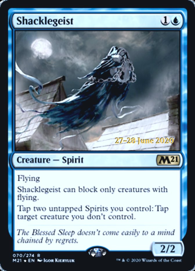 Geist Agrilhoado / Shacklegeist - Magic: The Gathering - MoxLand