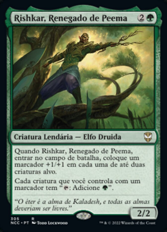 Rishkar, Renegado de Peema / Rishkar, Peema Renegade - Magic: The Gathering - MoxLand