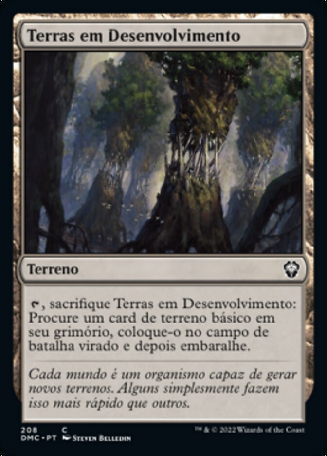 Terras em Desenvolvimento / Evolving Wilds - Magic: The Gathering - MoxLand