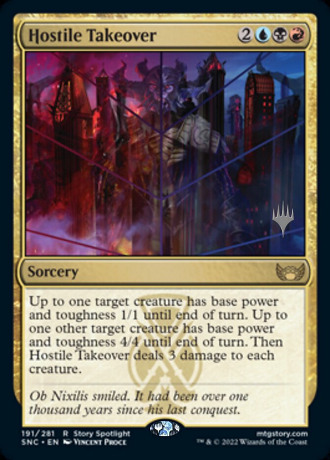 Aquisição Hostil / Hostile Takeover - Magic: The Gathering - MoxLand