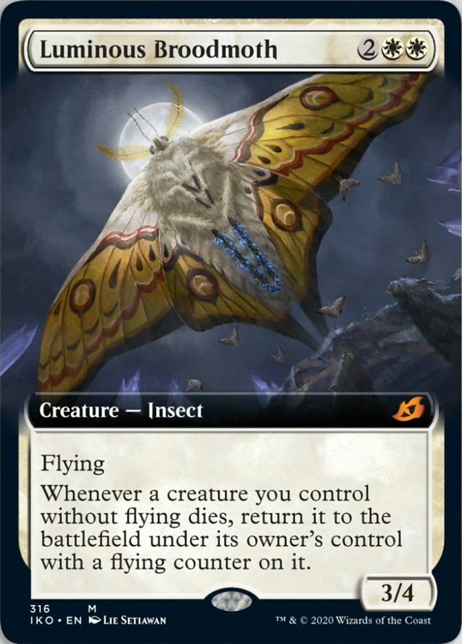 Mariposa-parideira Luminosa / Luminous Broodmoth - Magic: The Gathering - MoxLand