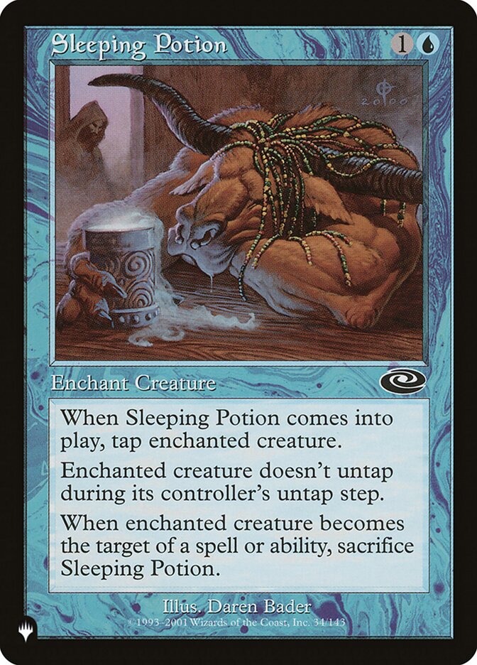 Poção do Sono / Sleeping Potion - Magic: The Gathering - MoxLand