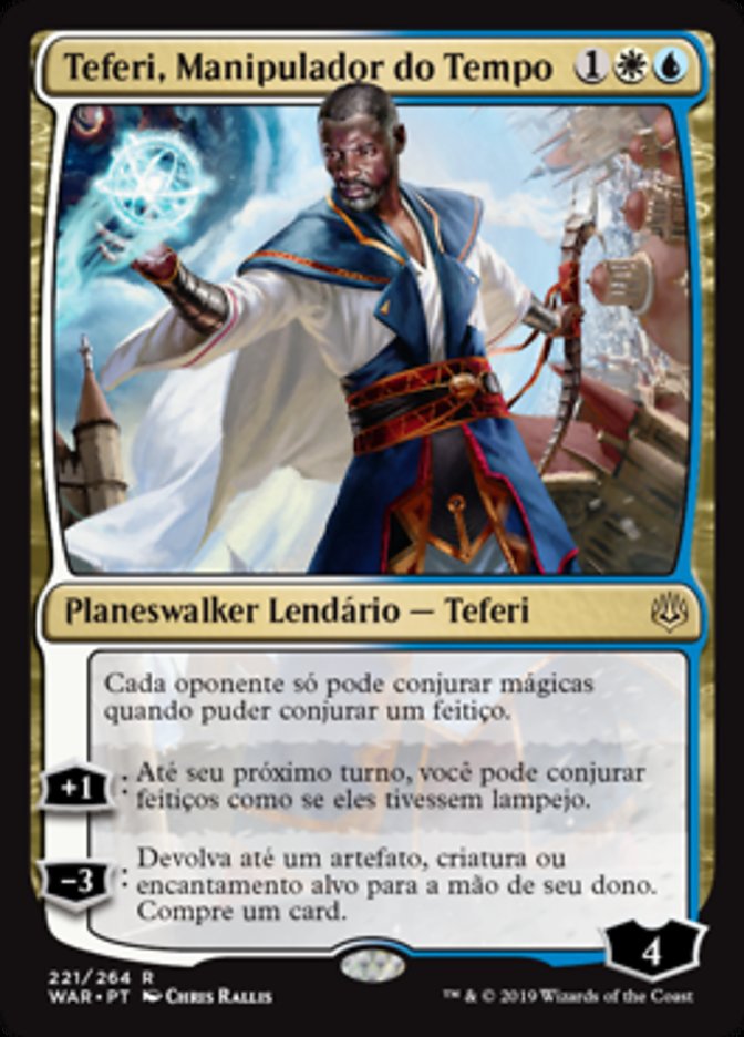 Teferi, Manipulador do Tempo / Teferi, Time Raveler - Magic: The Gathering - MoxLand