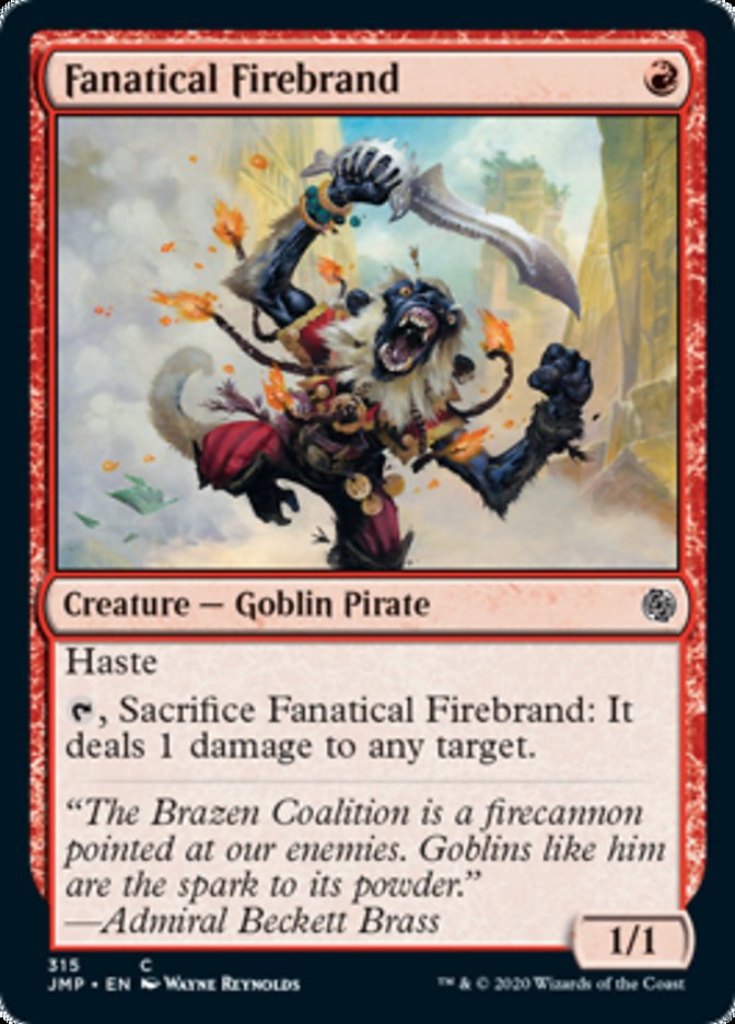 Instigador Fanático / Fanatical Firebrand - Magic: The Gathering - MoxLand