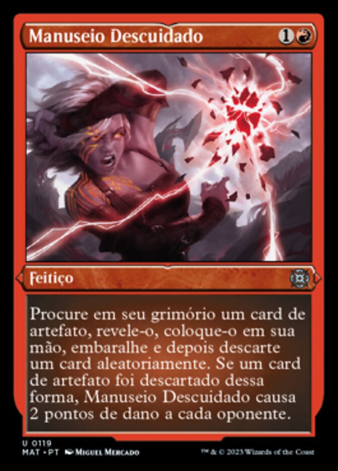 Manuseio Descuidado / Reckless Handling - Magic: The Gathering - MoxLand